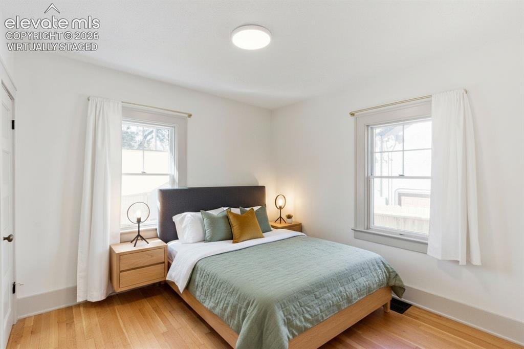 Image 11 of 33: 1 of 4 bedrooms, virtually staged