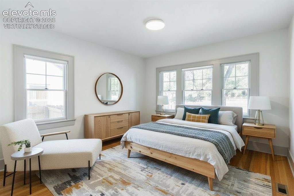 Image 8 of 33: solid hardwood floors, , virtually staged 