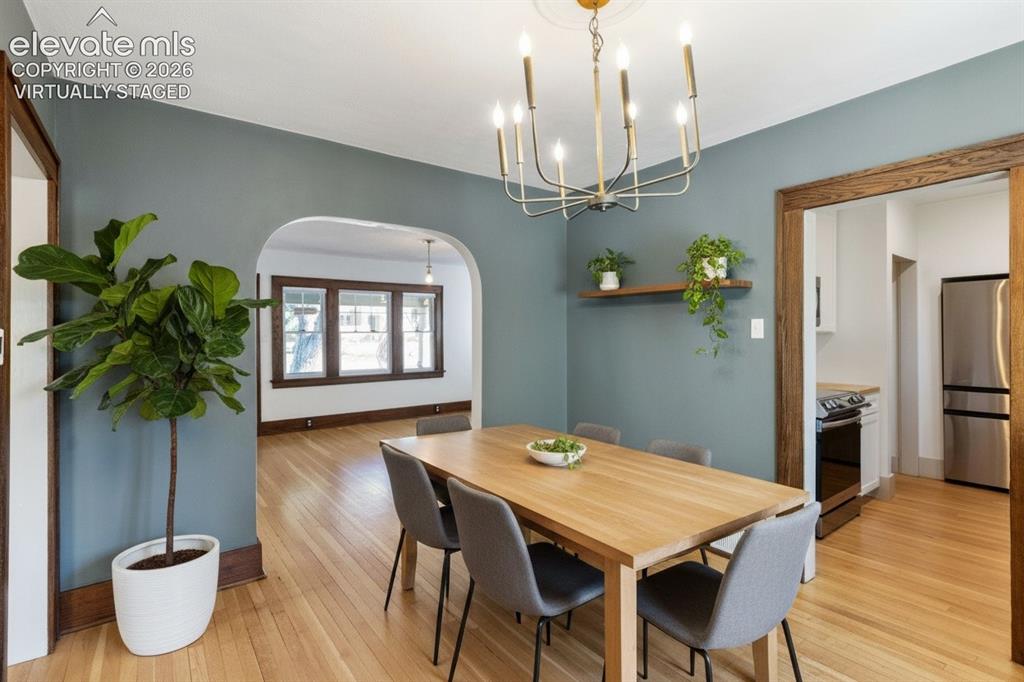 Image 9 of 33: solid hardwood floors, , virtually staged