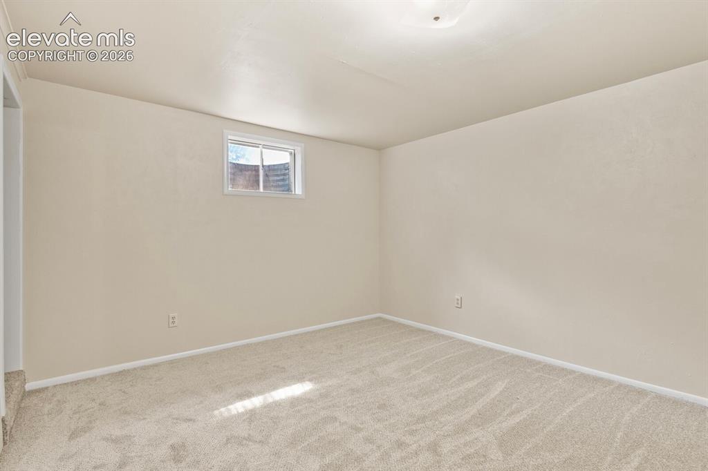 Image 29 of 45: Basement Bedroom - far back corner.