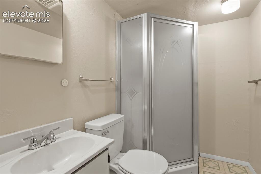 Image 33 of 45: 3/4 Basement Bathroom.
