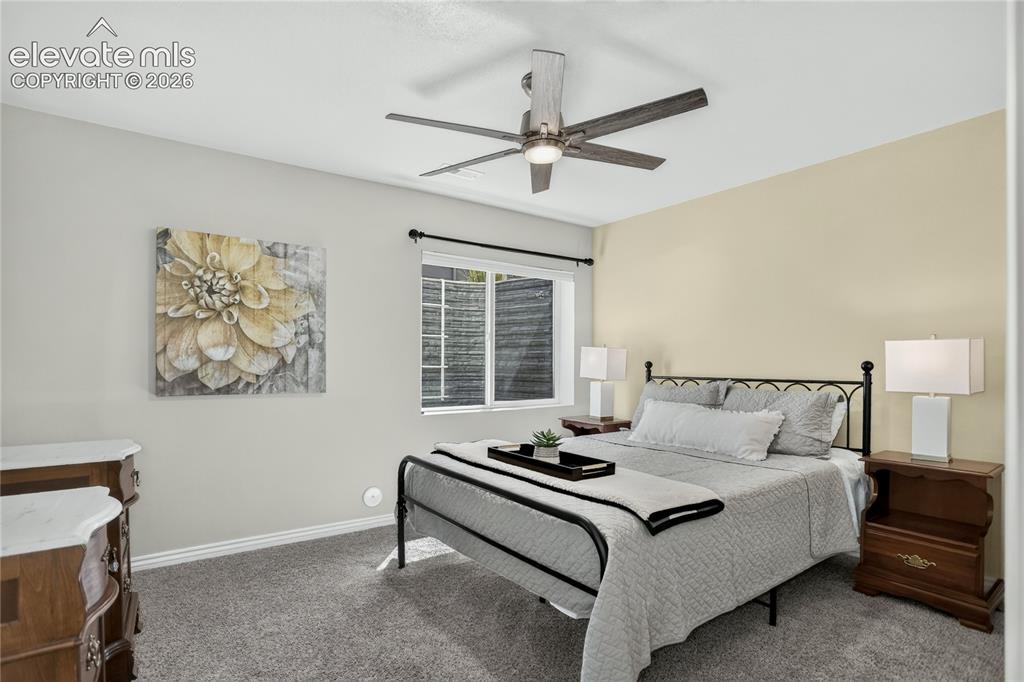 Image 18 of 29: Bedroom 3 w/ en-suite bath - lower level