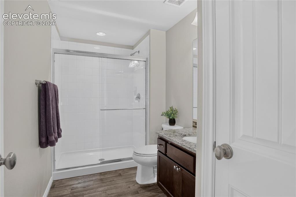 Image 22 of 29: Guest bath - lower level