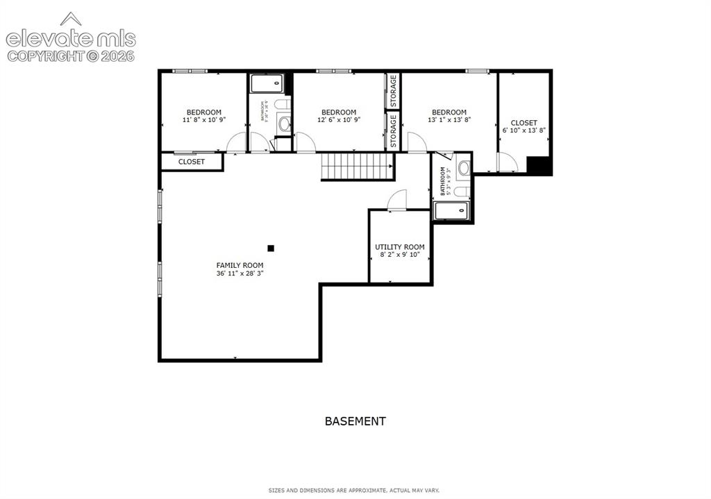 Image 29 of 29: Floor plan - lower level