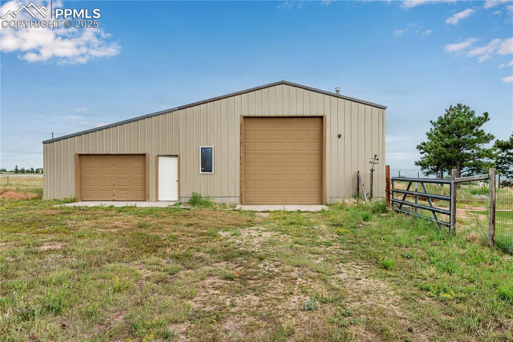 Image 9 of 48: View of detached garage
