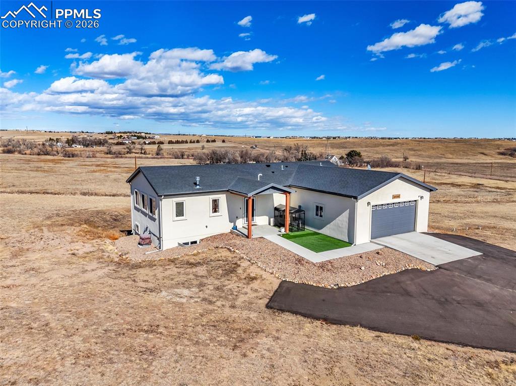 Caption: Front of Structure