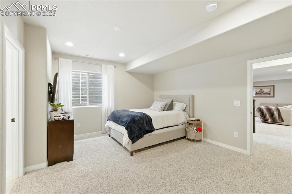 Image 28 of 40: Large 2nd Primary Bedroom Suite - Basement Level