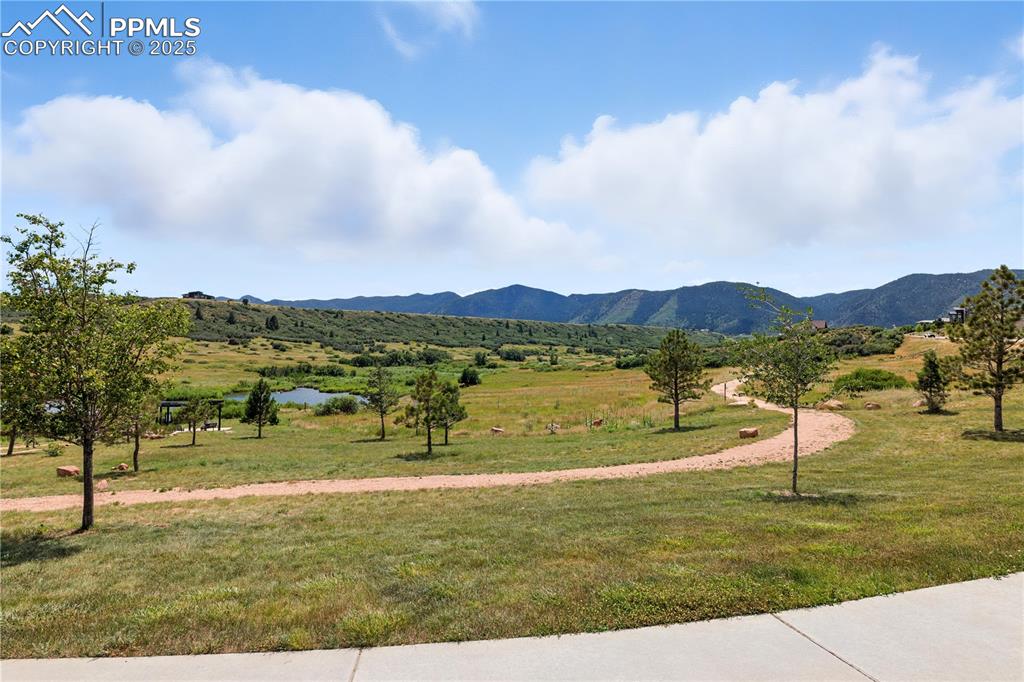 Image 38 of 40: Community view of mountain background featuring rural landscape