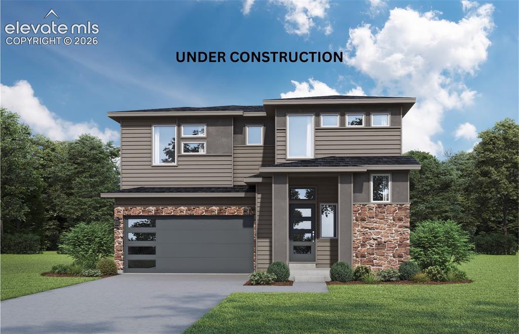 Caption: Front of Structure