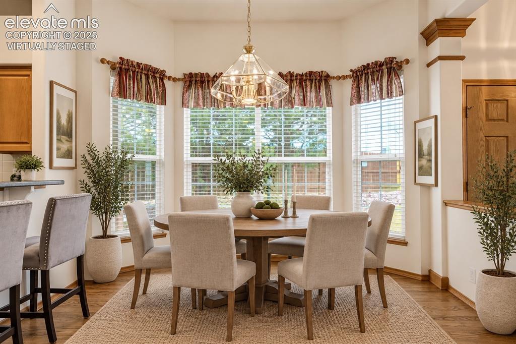 Image 12 of 50: Virtually Staged- Dining area