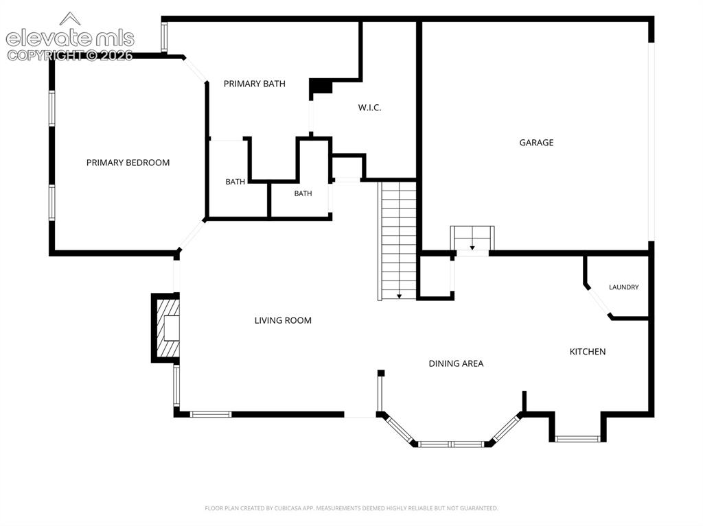 Image 49 of 50: Main level floor plan