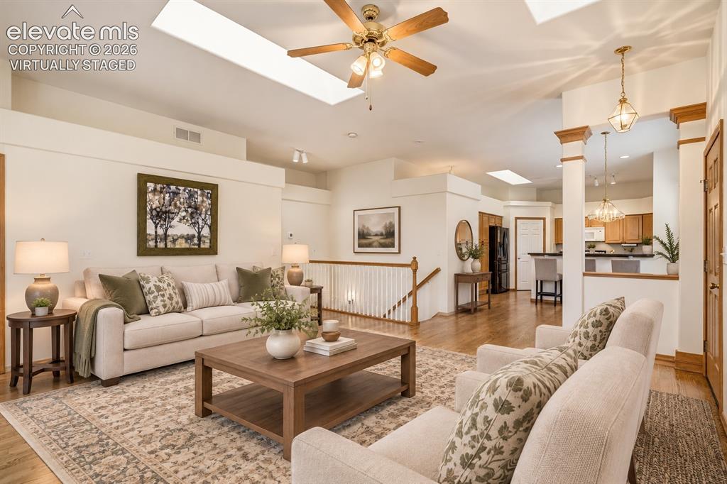 Image 8 of 50: Virtually Staged Living Room