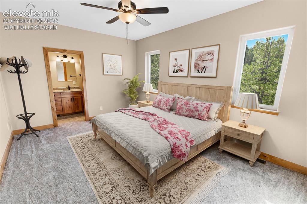 Image 11 of 37: Master Bedroom - Virtually Staged