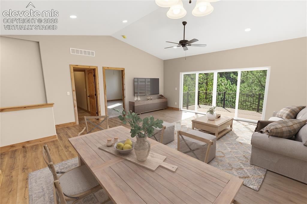Image 6 of 37: Living Dining - Virtually Staged