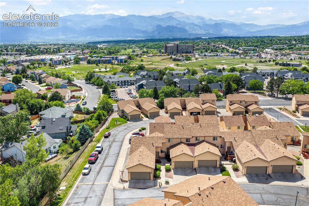 Image 1 of 50: Aerial view of front of home