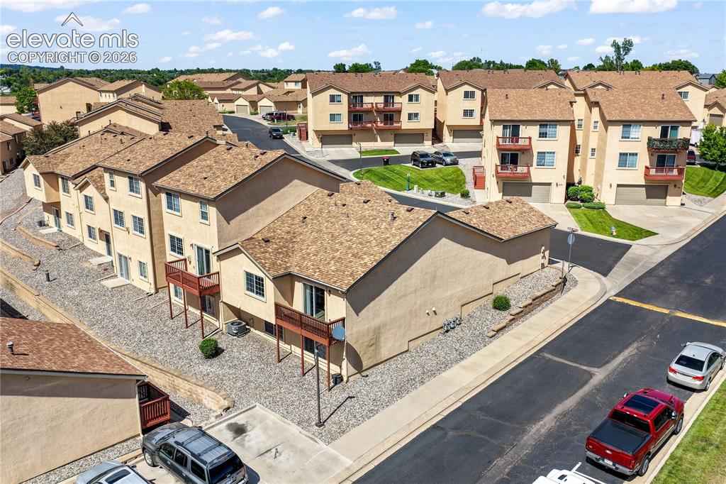 Image 49 of 50: Aerial view of back and side