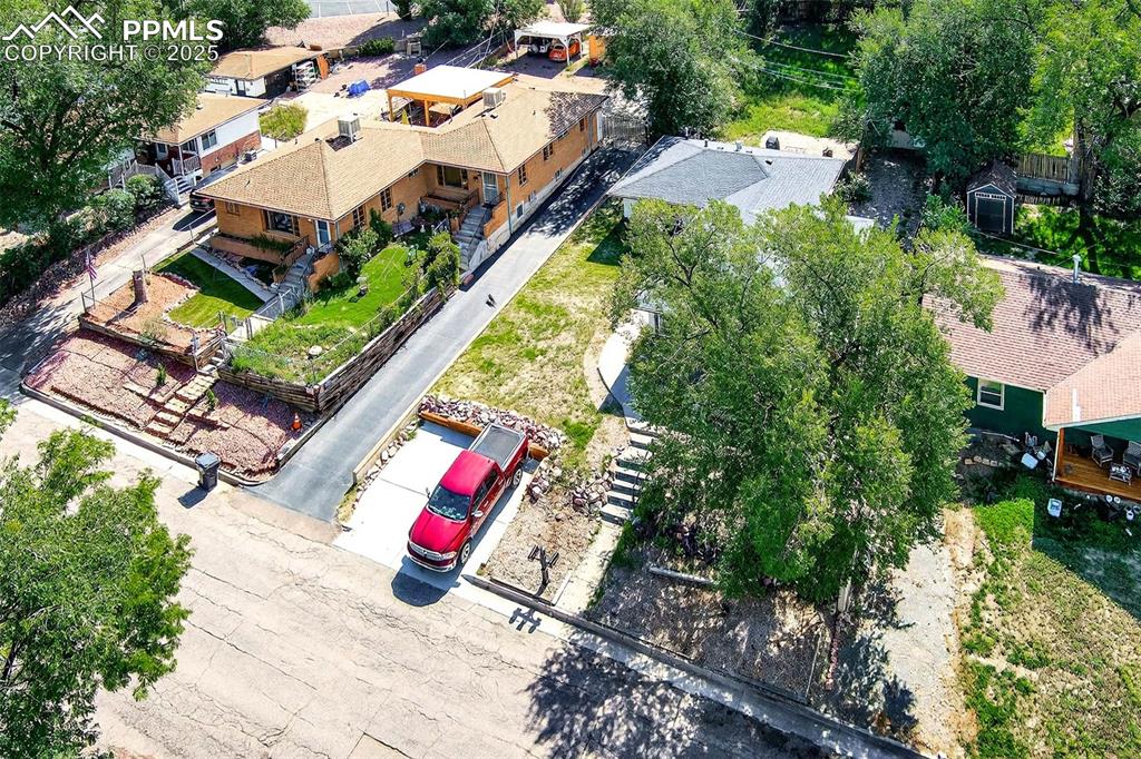 Image 2 of 37: Aerial perspective of suburban area