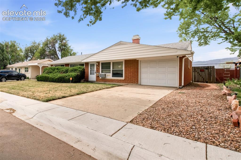 Image 2 of 25: Front of this beautiful ranch style home!
