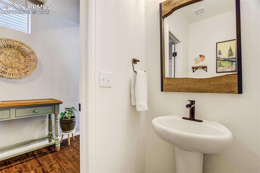 Image 12 of 43: Powder room on the main level. 