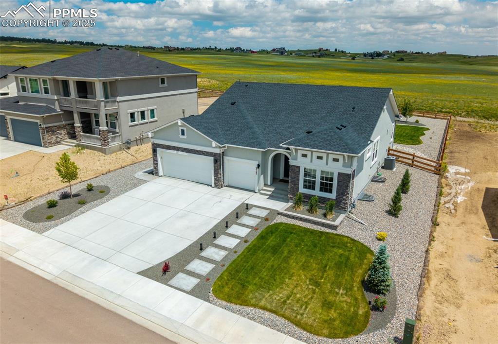 Caption: Aerial View