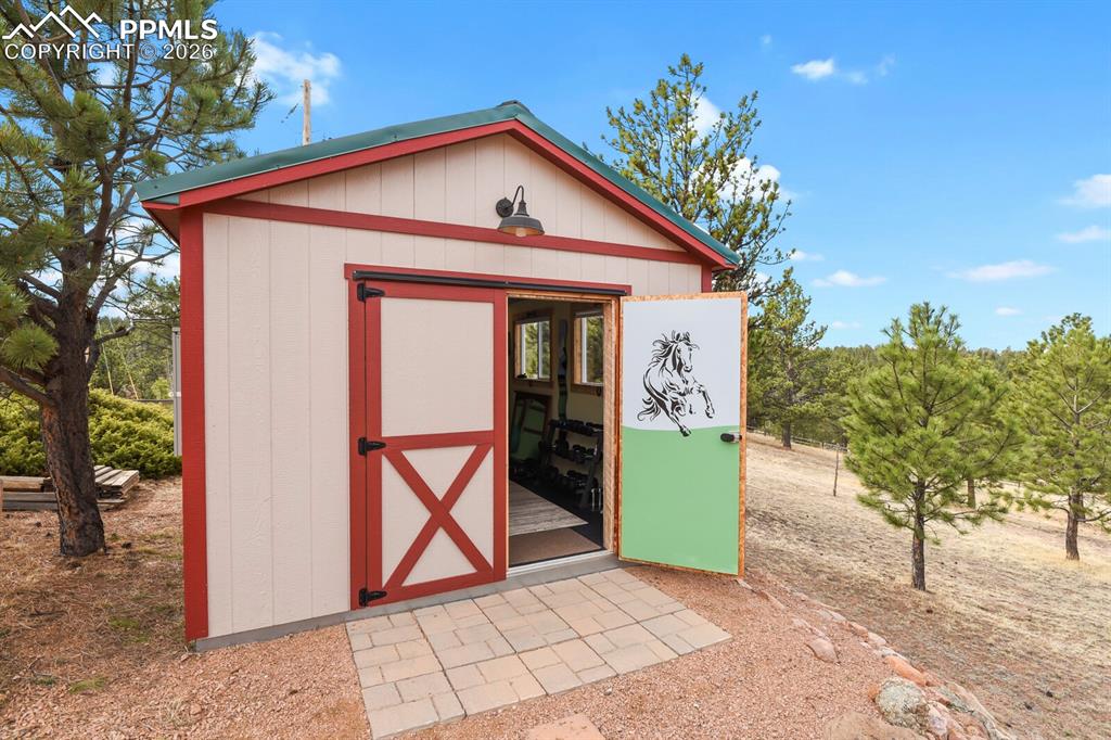 Image 32 of 41: View of shed