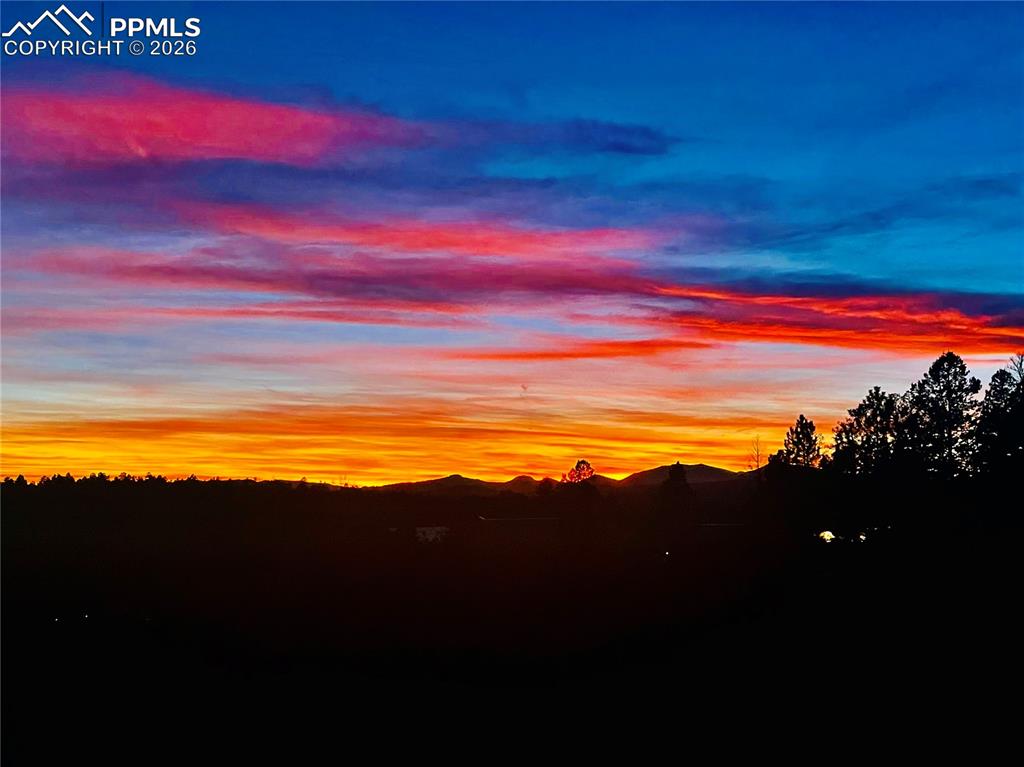 Image 41 of 41: Evening View of mountain backdrop