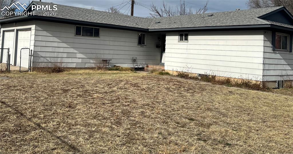 Caption: Back of Structure