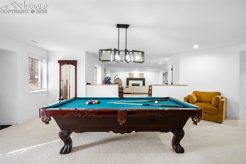 Image 27 of 45: Basement Game Room