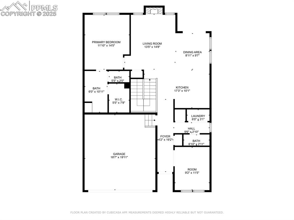 Image 36 of 37: Main Level Floor Plan