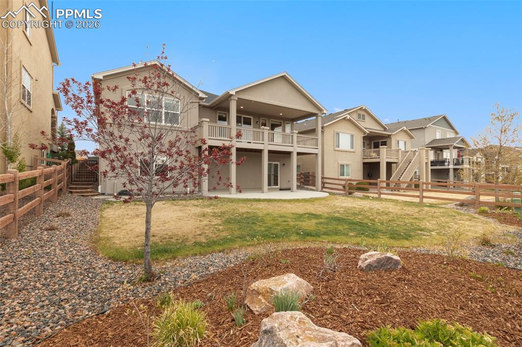 Image 14 of 43: Deep yard that is fully fenced