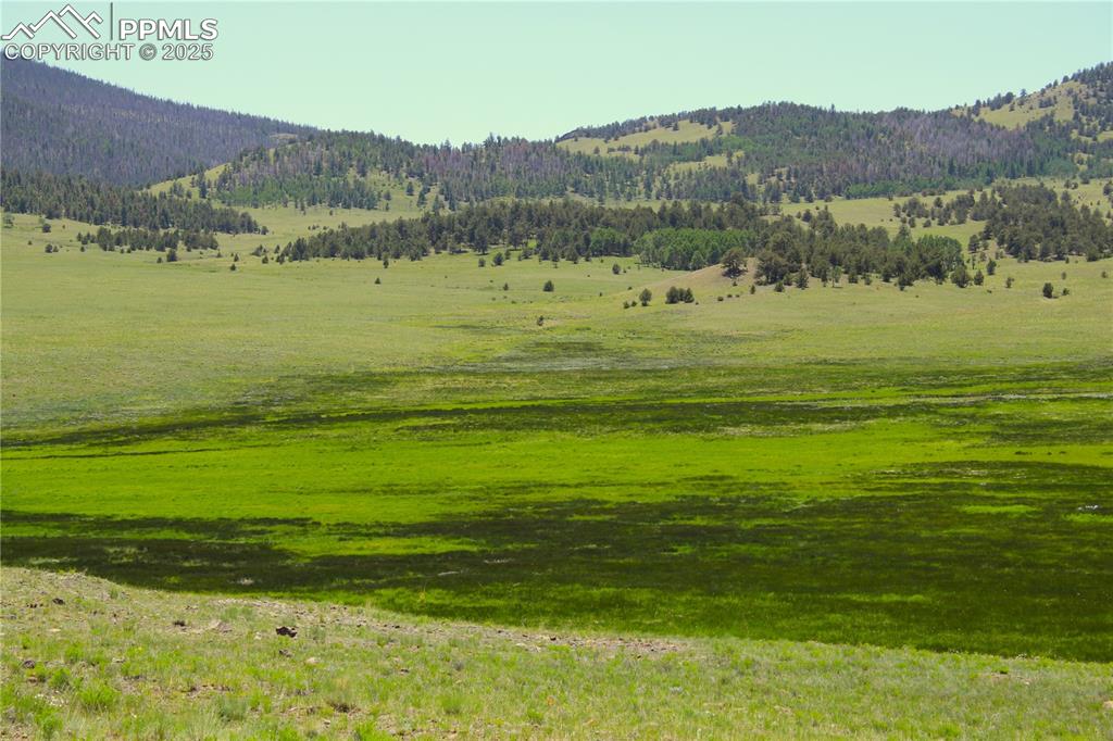 Image 18 of 18: View of mountain backdrop featuring rural landscape