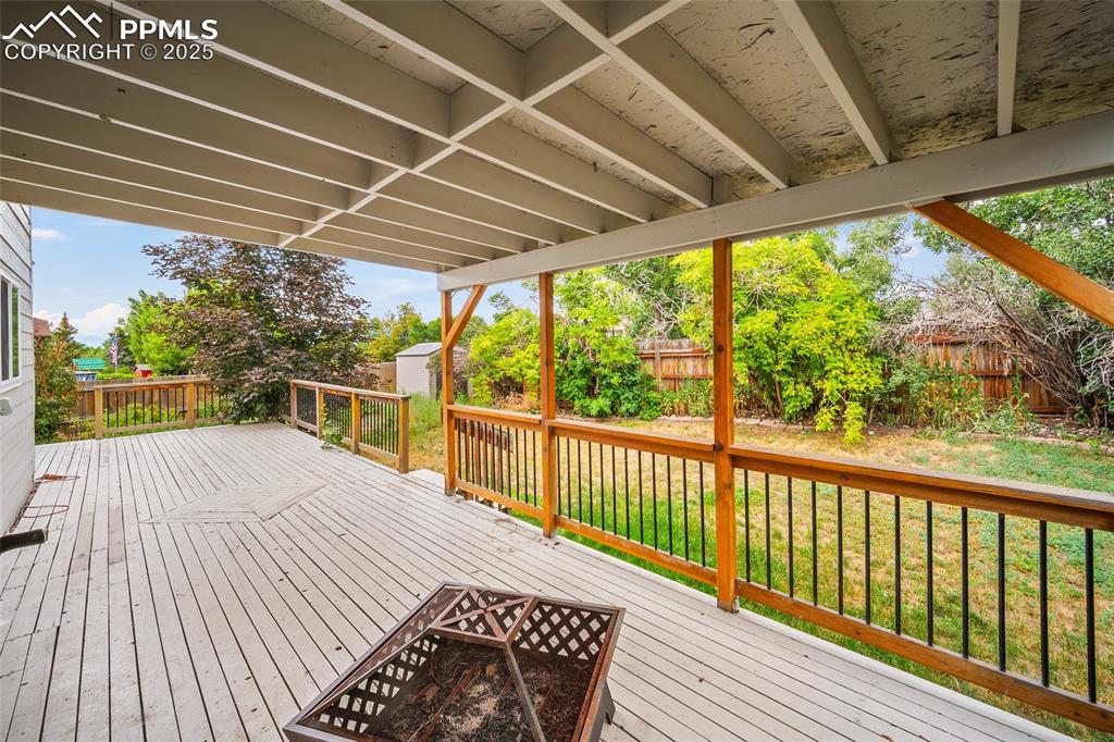 Image 38 of 50: covered deck