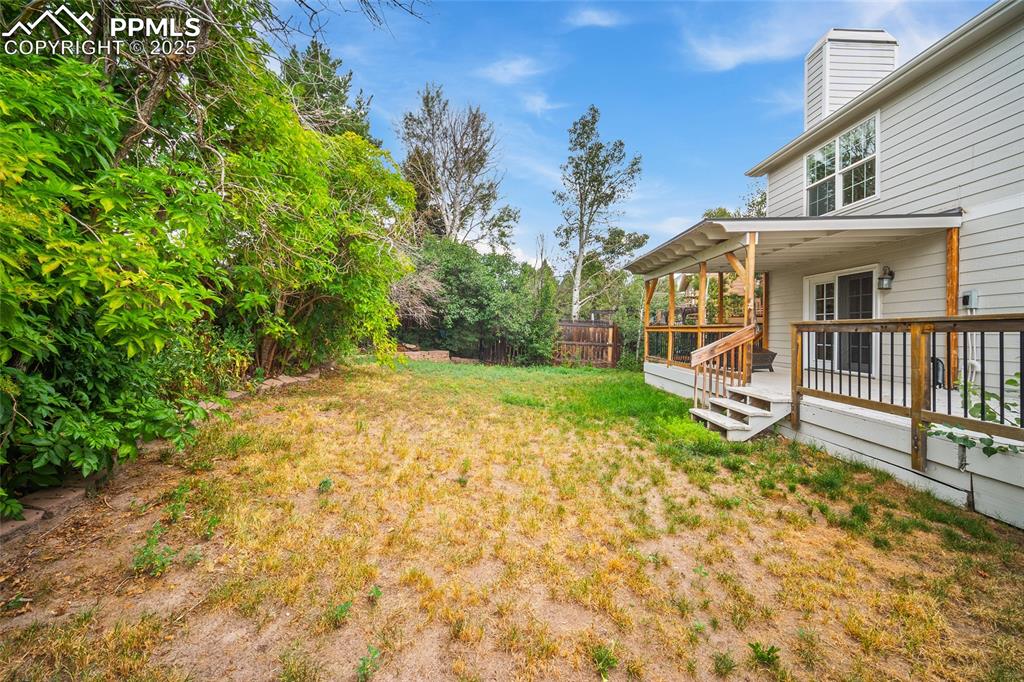 Image 41 of 50: backyard and deck