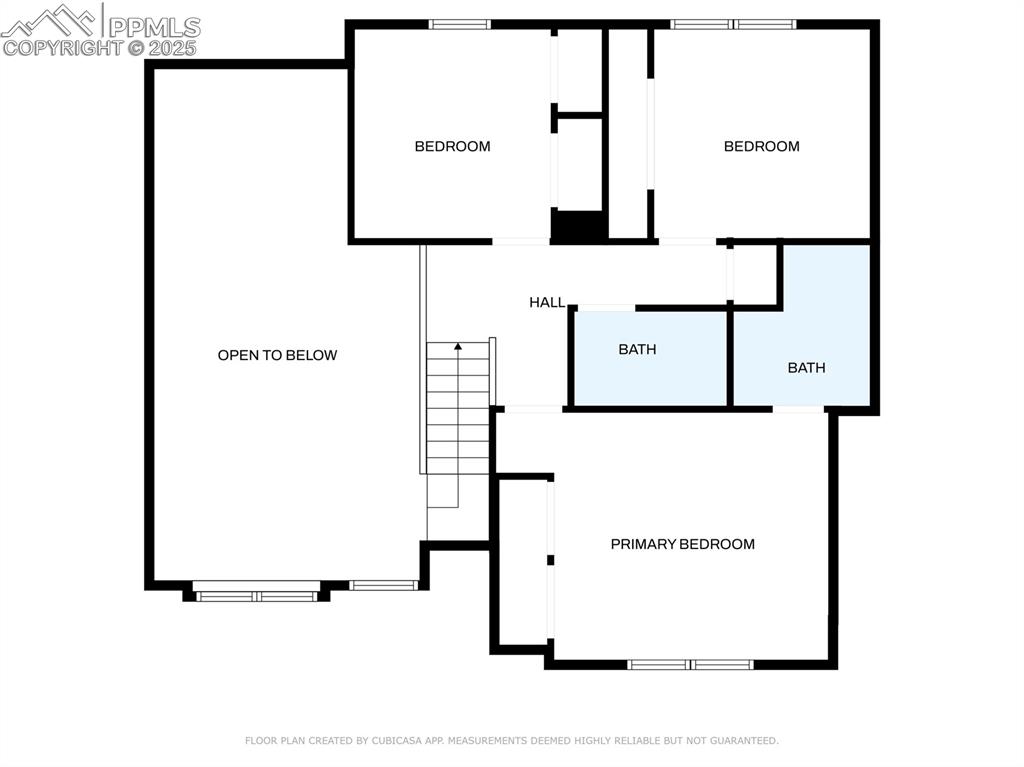 Image 48 of 50: Second Level Floor Plan