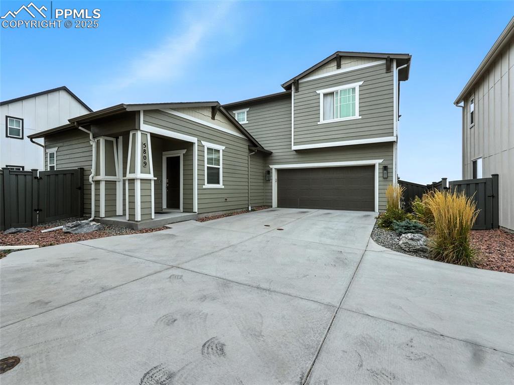 Caption: Front of Structure