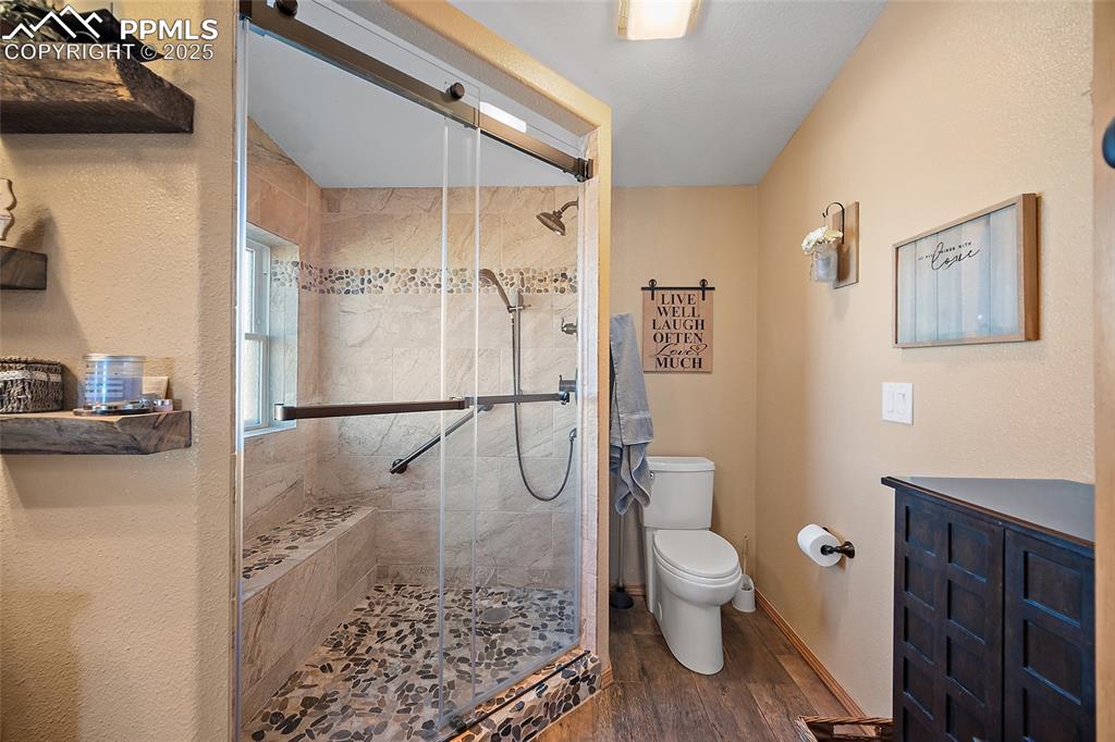 Image 13 of 33: Large Walk-in Shower