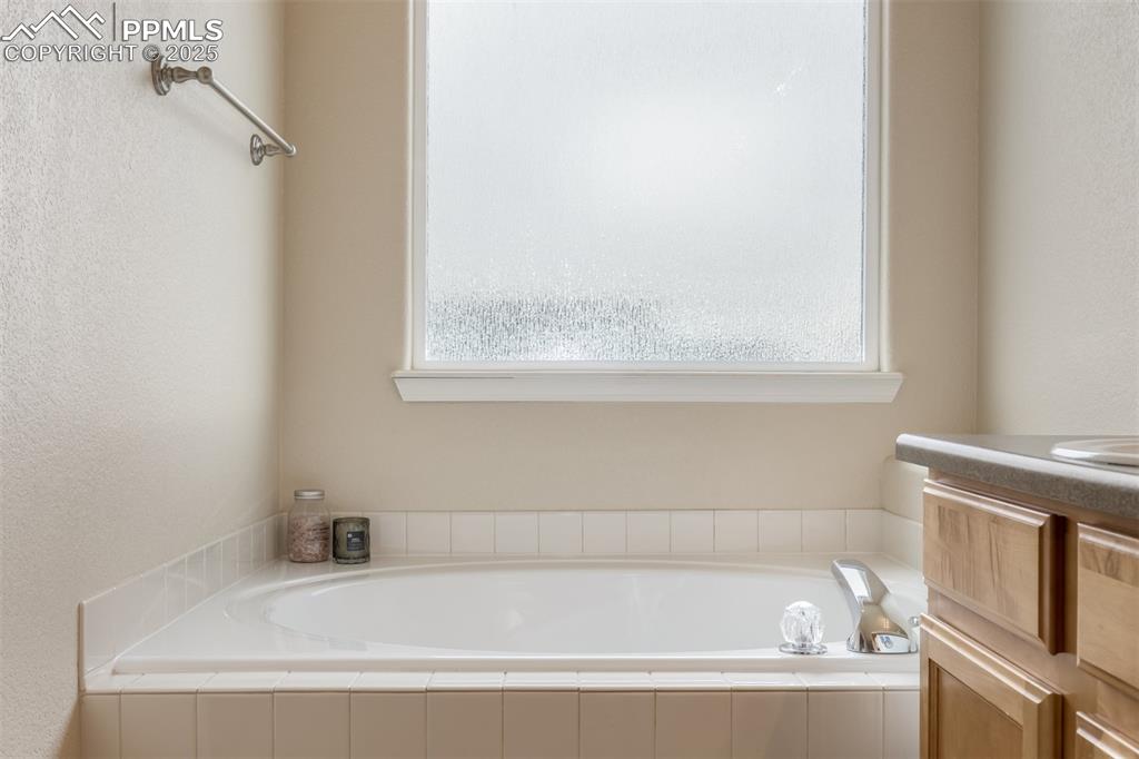Image 14 of 35: Soak in the garden tub after a long day to unwind