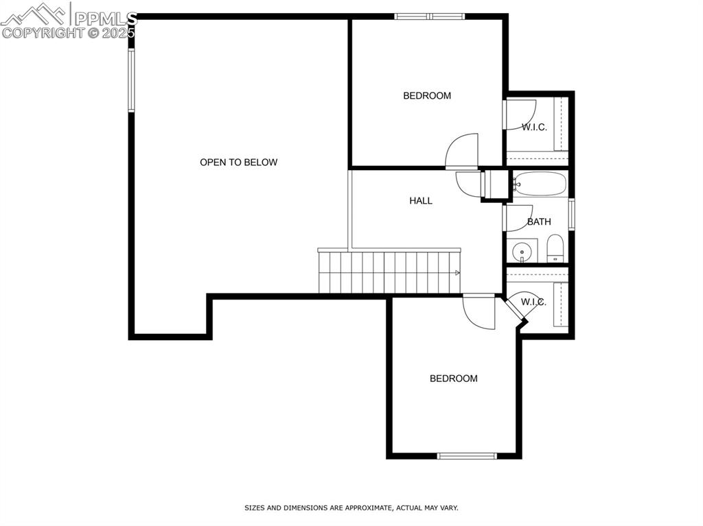 Image 35 of 35: Upper Level Floor Plan