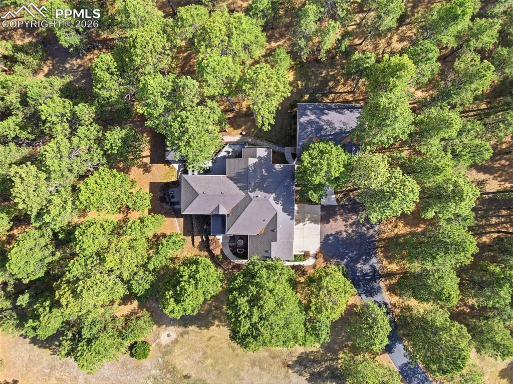 Image 5 of 50: View from above of property