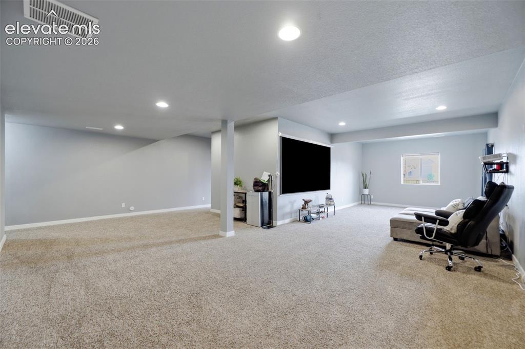 Image 27 of 49: Fourth bedroom in basement