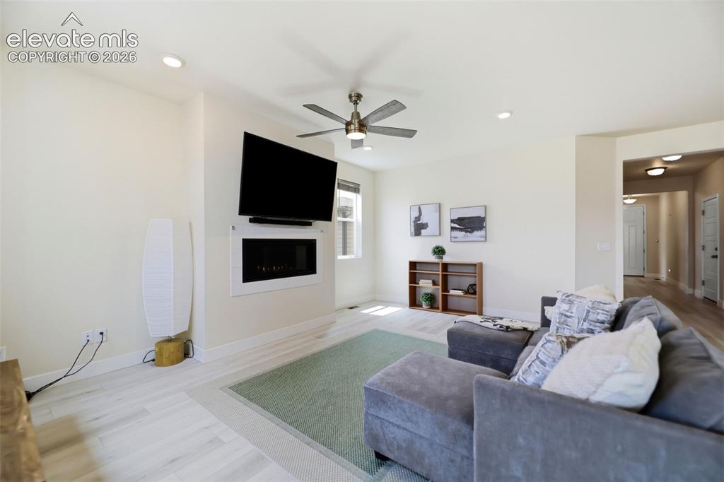 Image 6 of 49: Enjoy the stainless steel appliances and abundant lighting throughout the k