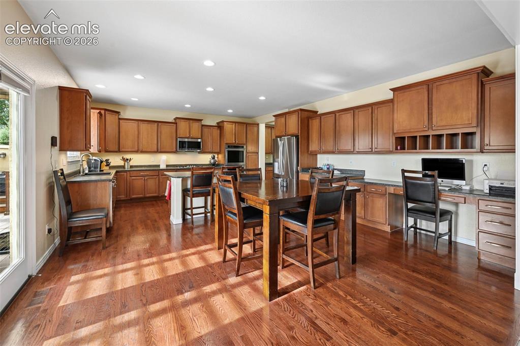 Image 3 of 37: Kitchen has walk out to the deck.