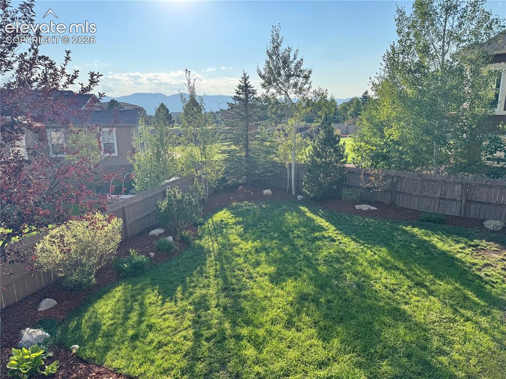 Image 34 of 42: Easy to maintain with low maintenance plants and sprinkler system and enoug