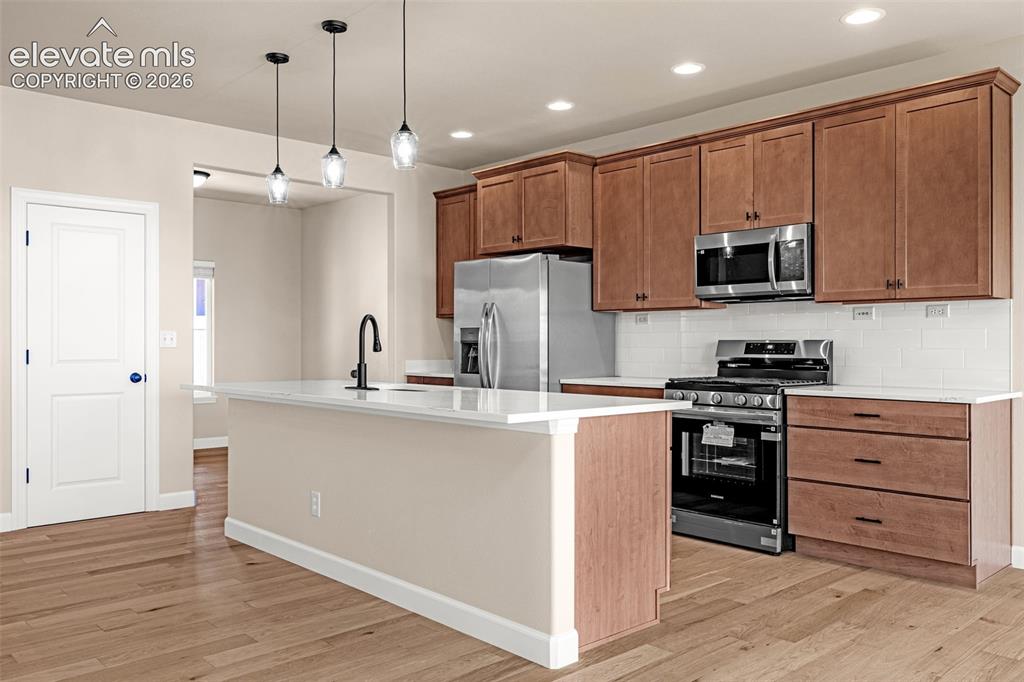 Image 4 of 42: Spacious Kitchen with Koch cabinets - Pioneer design with wood dovetails, s
