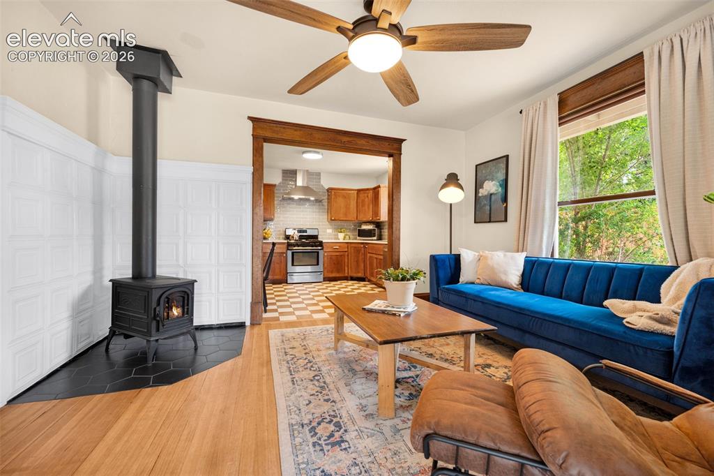 Image 10 of 50: Wood Burning Stove
