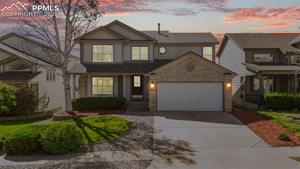 Caption: Front of Structure