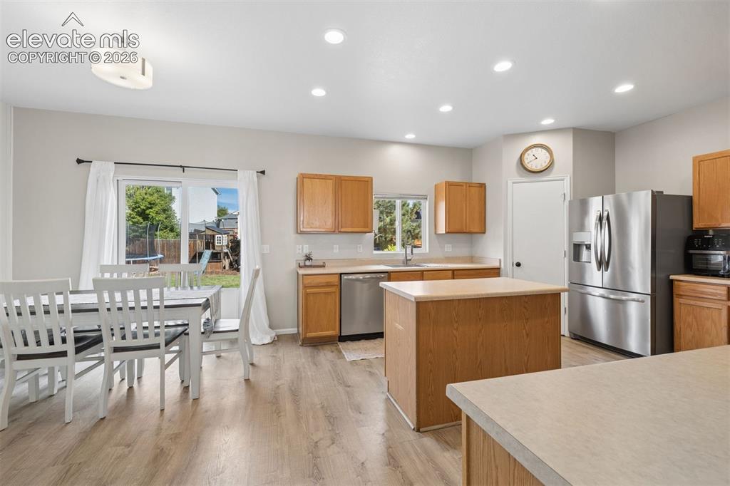 Image 3 of 43: Large kitchen with center island