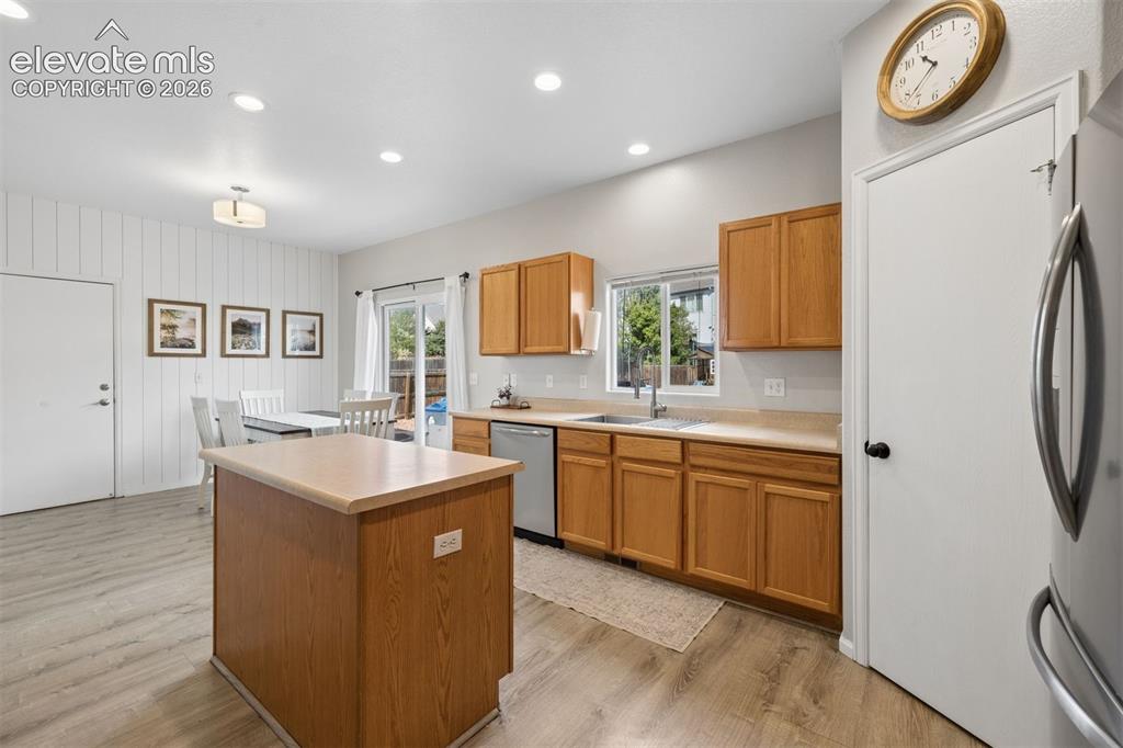 Image 8 of 43: Large kitchen with center island