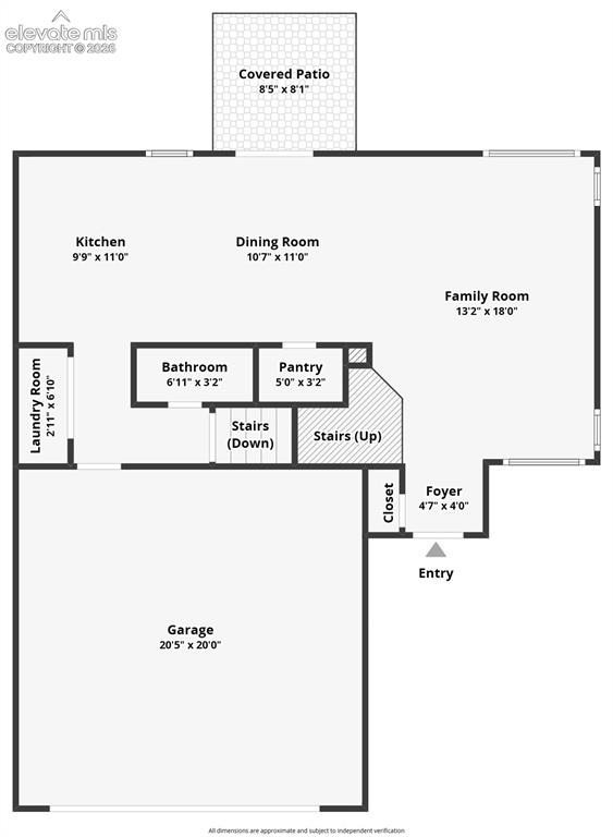 Image 26 of 28: Main Level Floorplan