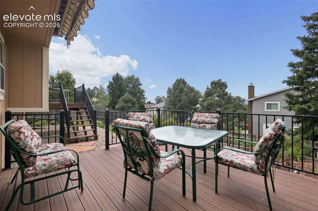 Image 37 of 44: Spacious new deck